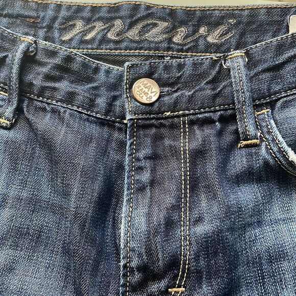 Mavi jeans 32/32 MATT mid-rise boot cut distressed in the back holes - Picture 12 of 16